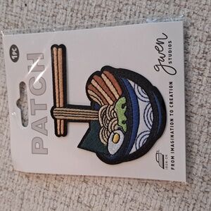 Ramen Patch Iron-on 1 Patch NEW